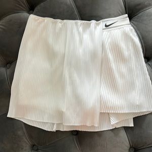 Nike white tennis skirt